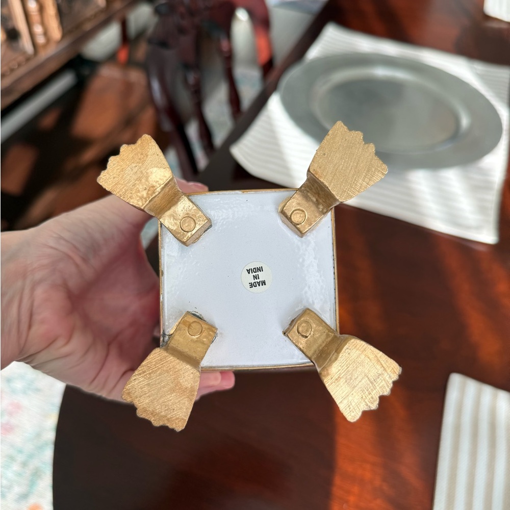 NWT Dana Gibson 6” Summer Chintz Cache Pot - Picture 6 of 10